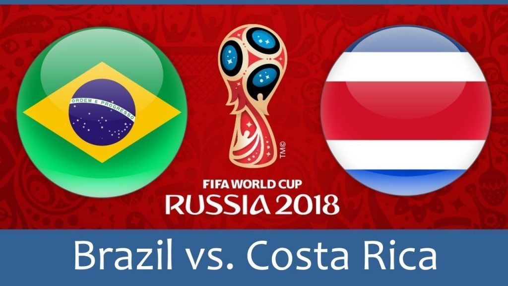 Tỷ số cá cược Brazil vs Costa Rica 19h00 ngày 22/06