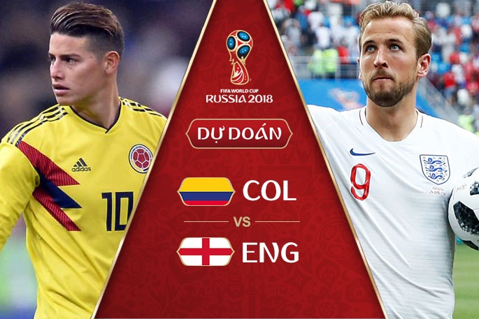 Nhận định Colombia vs Anh 01h00 ngày 4/7