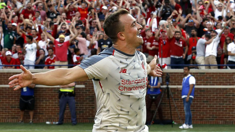 Klopp kinh ngạc với màn trình diễn xuất sắc “bất thường” của Shaqiri