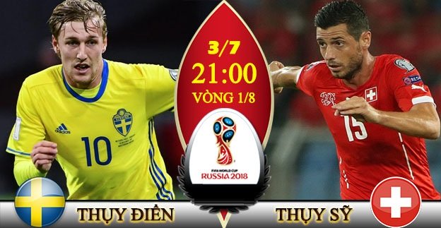 Soi kèo nhà cái Thụy Điển vs Thụy Sỹ 21h ngày 03/07