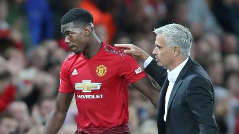 M.U lên tiếng đính chính về mối quan hệ giữa Mourinho và Paul Pogba