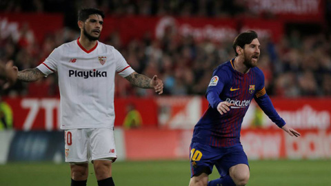 Messi, cơn ác mộng của Sevilla