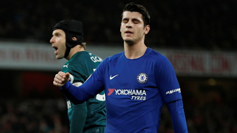 Trông chờ sự vực dậy của Morata sau nỗi kinh hoàng mang tên Arsenal