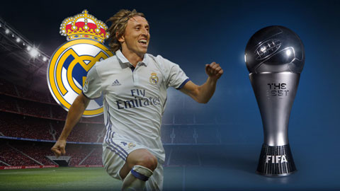 FIFA The Best 2018 dành cho Modric một lần duy nhất