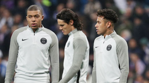 Mbappe – Cavani – Neymar chỉ giỏi thể hiện trước các đội bóng yếu