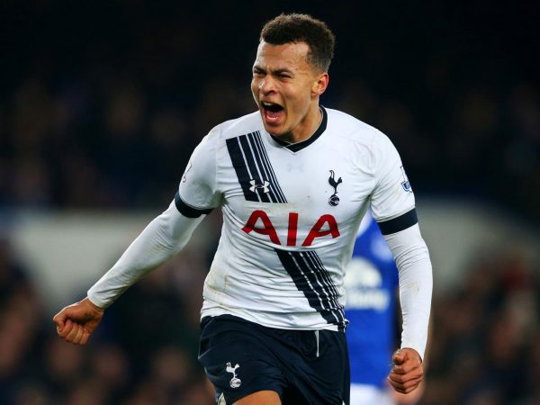 Dele Alli dính chấn thương gân kheo trong trận đấu với Everton