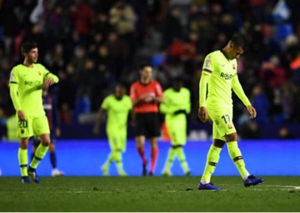 3 điều đáng chú ý sau trận thua của Barcelona trước Levante 2-1