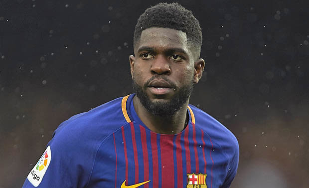 Samuel Umtiti dự bị ngày càng nhiều ở Barcelona