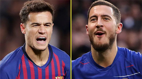 Chelsea nhắm đến Coutinho thế chỗ Hazard mùa tới