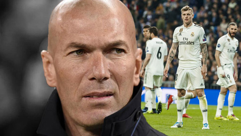 Zidane trở lại Real Madrid: Khó khăn chồng chất khó khăn