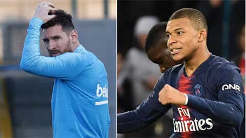 Mbappe bị treo giò 3 trận, Messi cầm chắc Chiếc giày Vàng