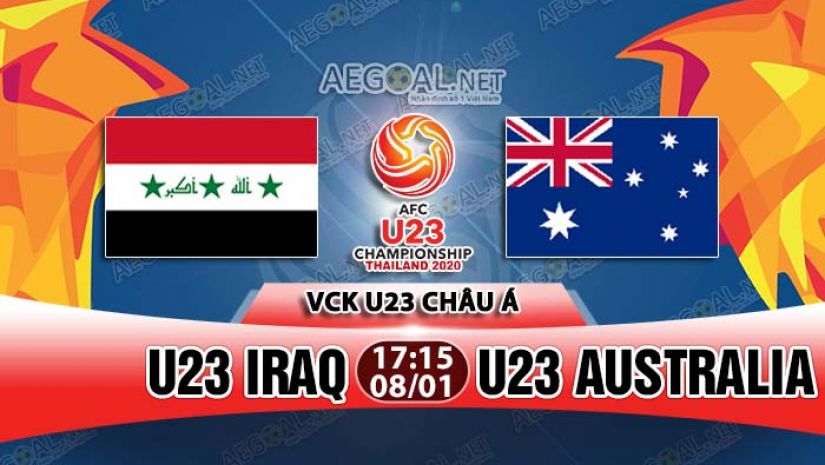 Trận hòa kịch tính giữa U23 Australia và Iraq !!